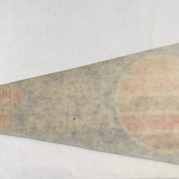 World's Fair 1982 Knoxville TN United States Pavilion Felt Pennant Lrg 30" x 12" - Picture 9 of 10